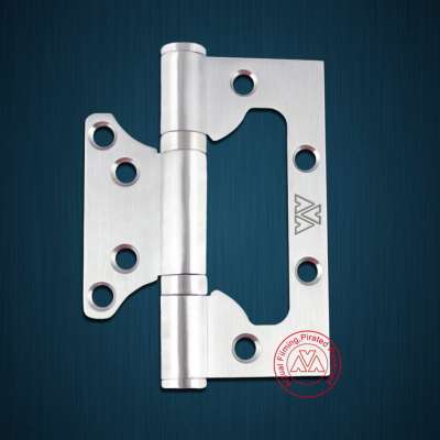 4 inches top grade SUS304 stainless steel Butterfly type flush door hinge made in Zhongshan City