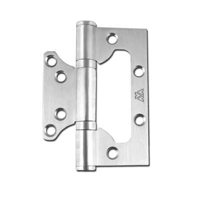 433 Stainless steel 360 degree ball bearing butterfly type flush door hinge no need to drill holes